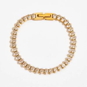 Marquise Bracelet - Crystal Clear