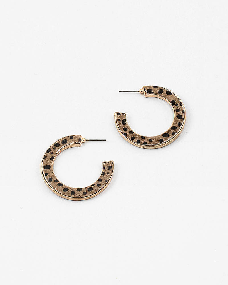 Wild Side Hoop Earrings