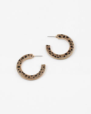 Wild Side Hoop Earrings