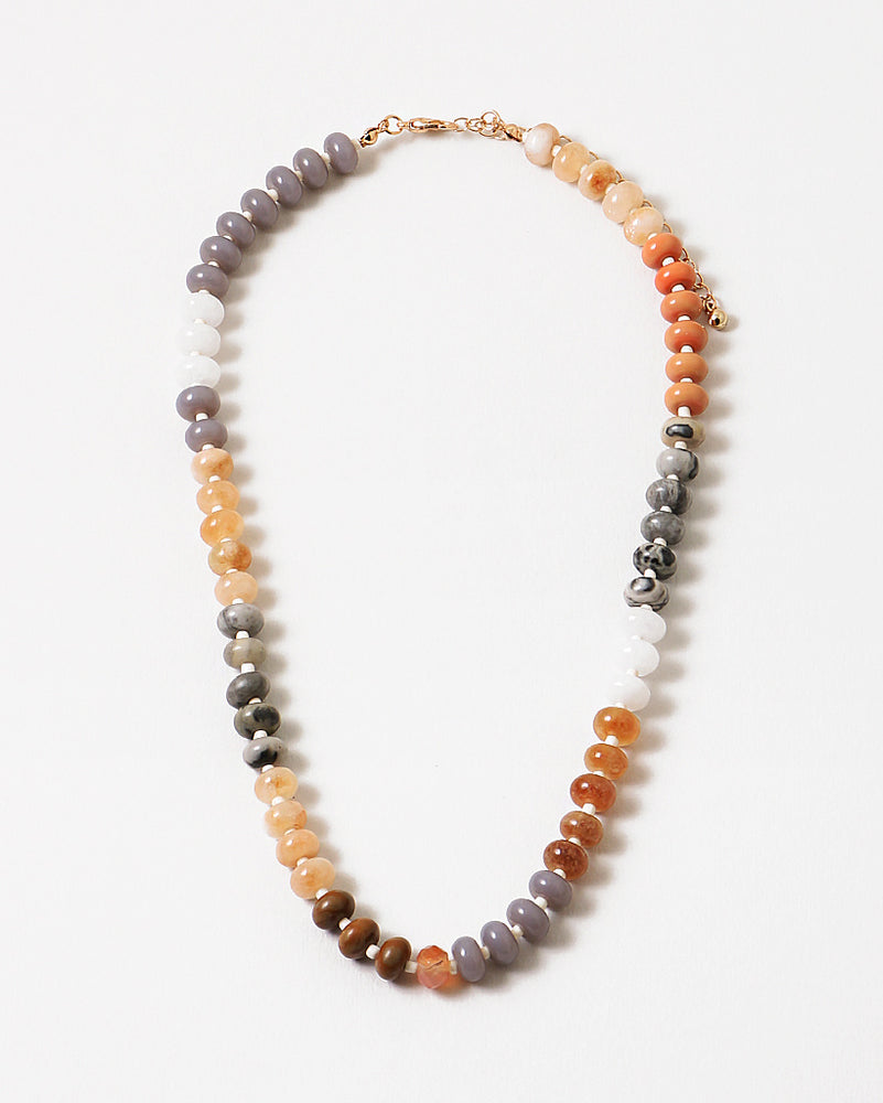 Avril Beaded Necklace - Natural