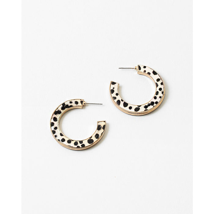 Wild Side Hoop Earrings