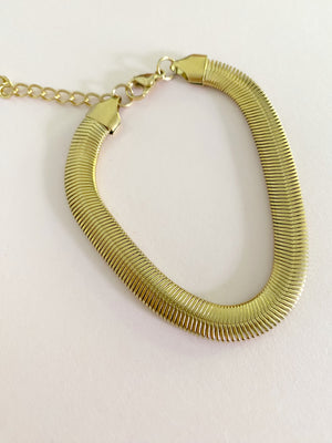 8 mm Amelia Chain Bracelet - Gold