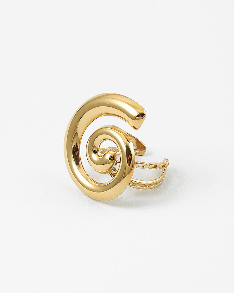 Spiral Ring - Gold