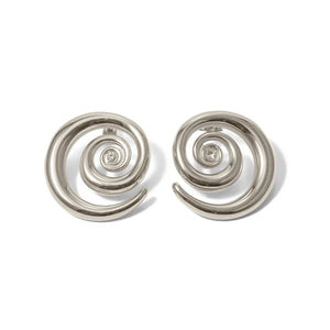 Twist Earrings - Silver