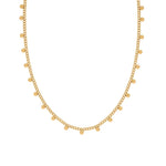 Bailey Ball Chain Necklace - Gold