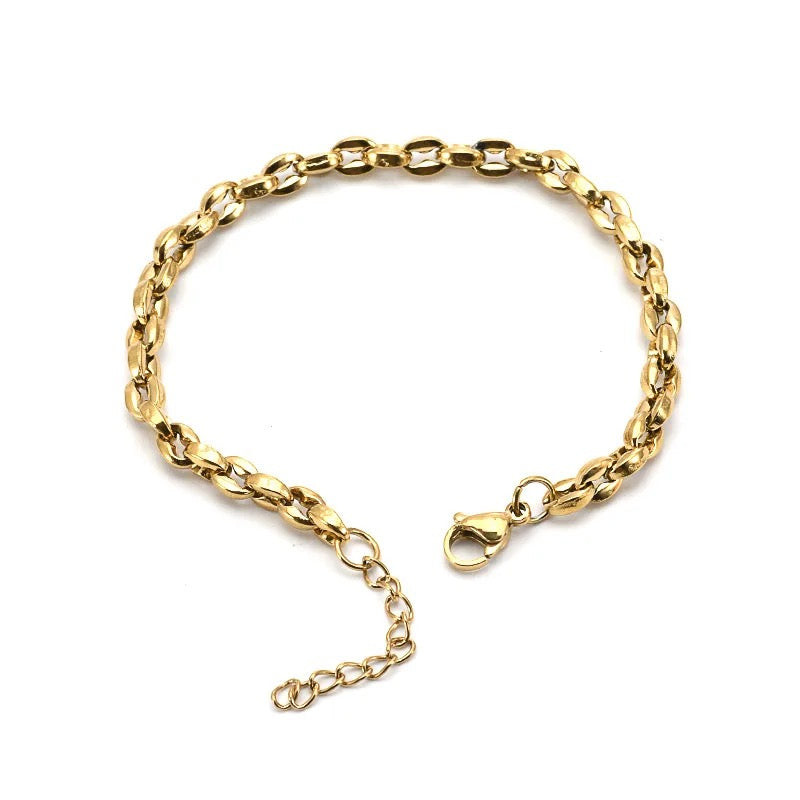 Donnie Chain Bracelet - Gold