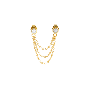 Erica Connected Chain Earring