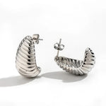Hailey Earrings - Silver