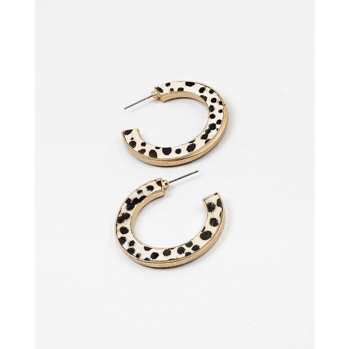 Wild Side Hoop Earrings