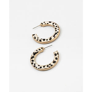 Wild Side Hoop Earrings