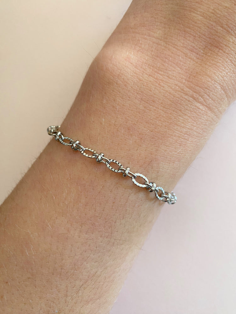 Donnie Chain Bracelet - Silver