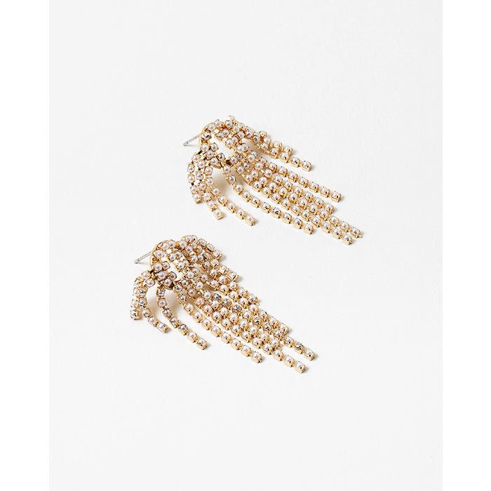 Paris Fringe Statement Earrings