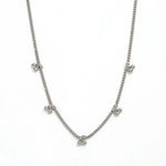 Cherry Chain Necklace - Silver