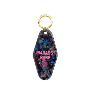 Badass Babe Keytag