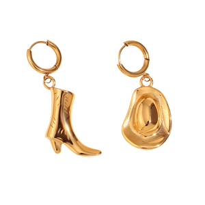 Wild West Hoop Earrings