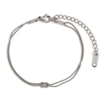 Knot Bracelet - Silver