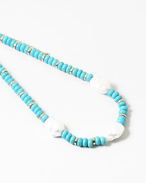 Turquoise Beaded Necklace