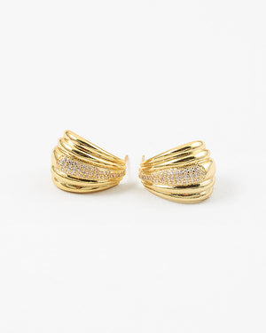 Tessa Vintage Hoop Earrings