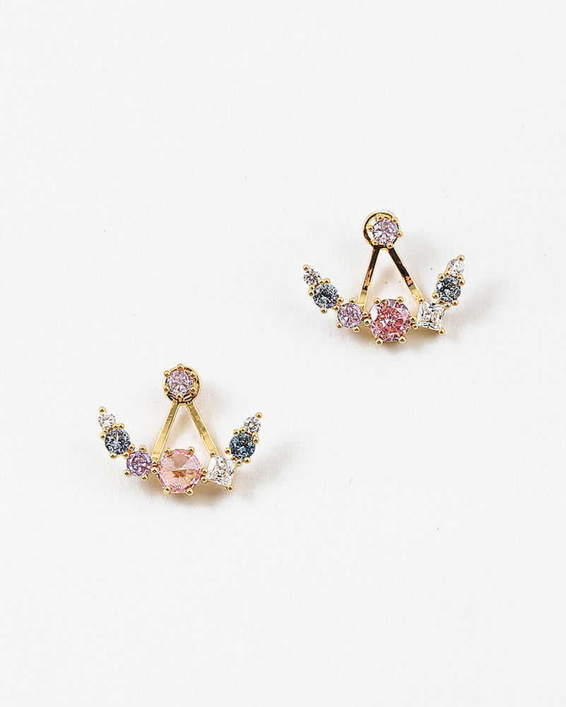 Ines Ear Jacket Stud Earrings