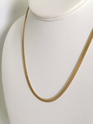 Tatum Snake Chain Necklace - Gold