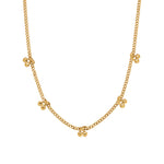 Cherry Chain Necklace - Gold