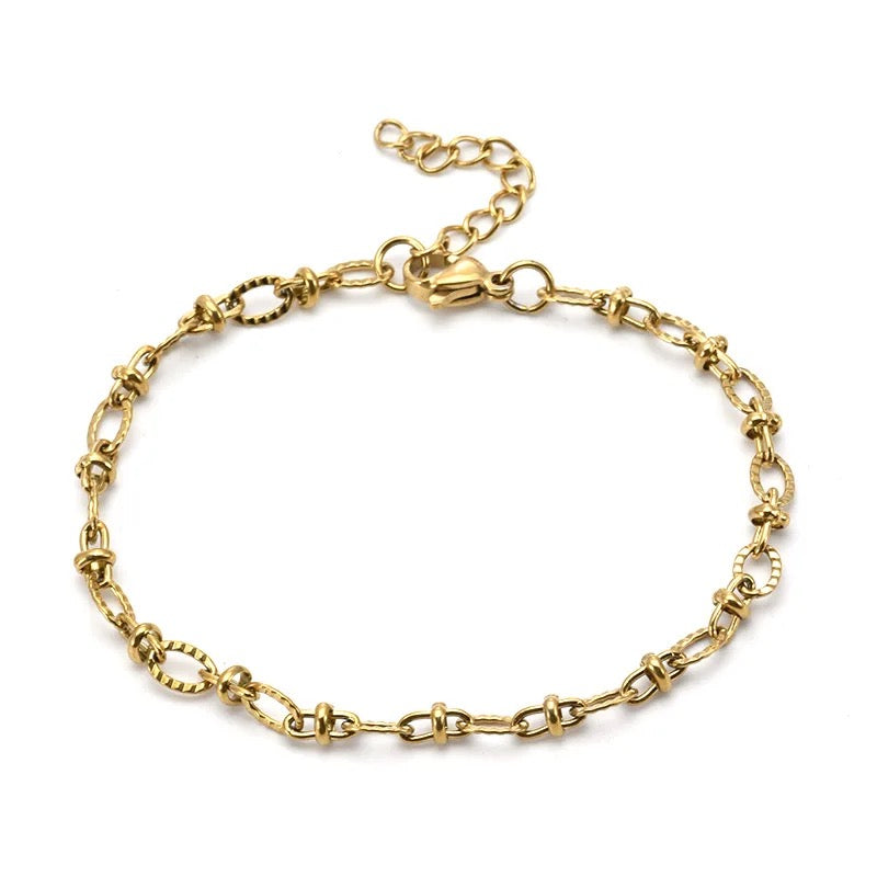 Donnie Chain Bracelet - Gold