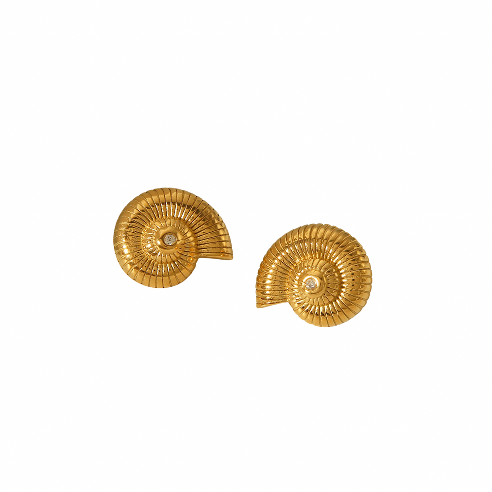 Shelly Earrings - Gold