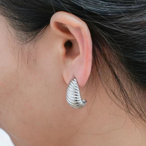 Hailey Earrings - Silver